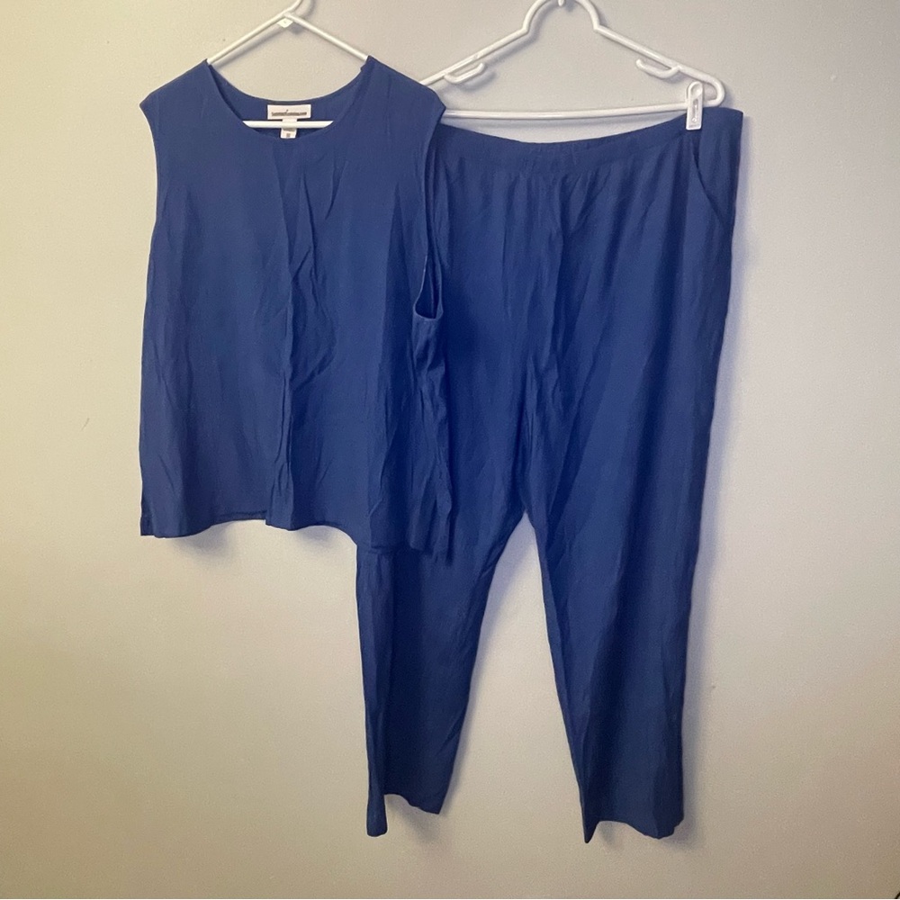 Serengeti Blue Jumpsuit with Relaxed Fit
